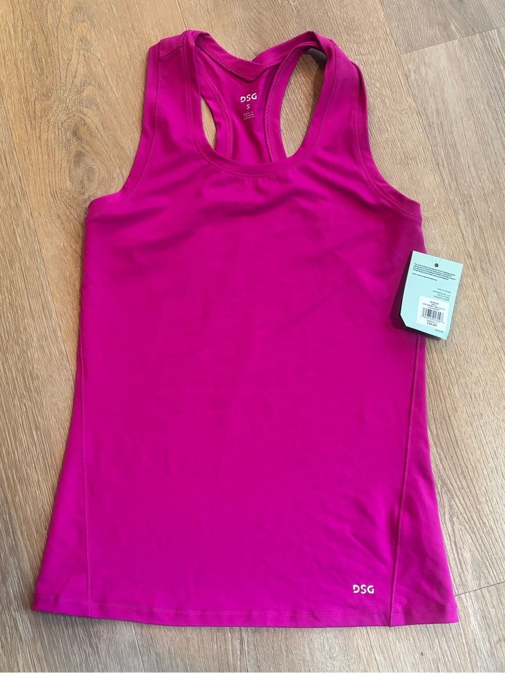 DSG Women's Racerback Tank Top - bright Pink